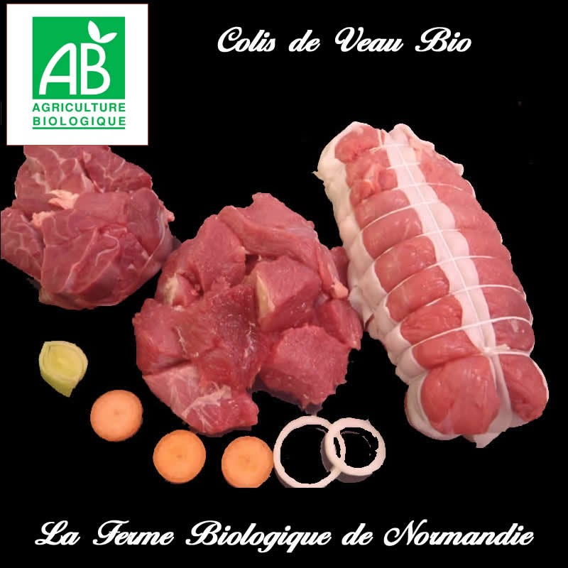 Colis de veau bio direct producteur