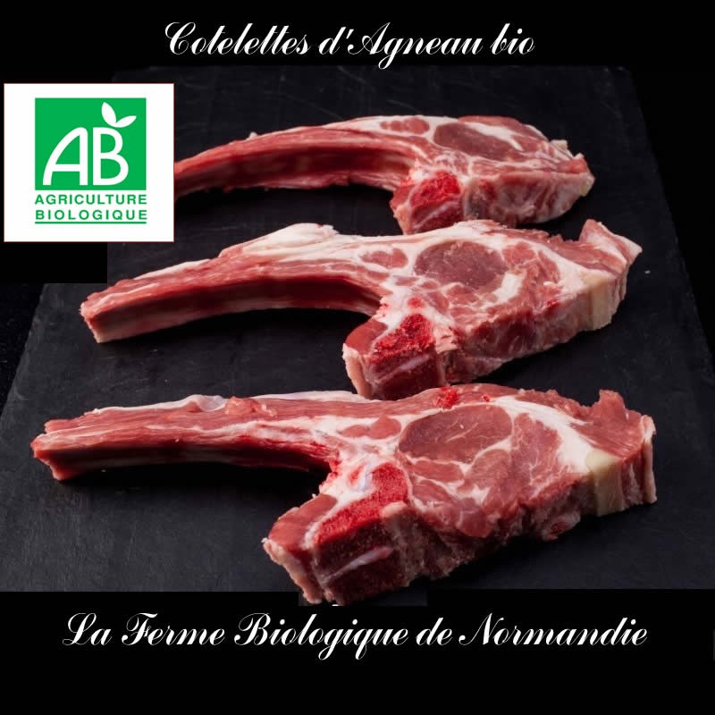 cotelettes d'agneau bio