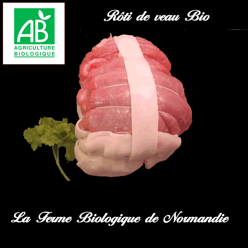 Rôti de veau bio