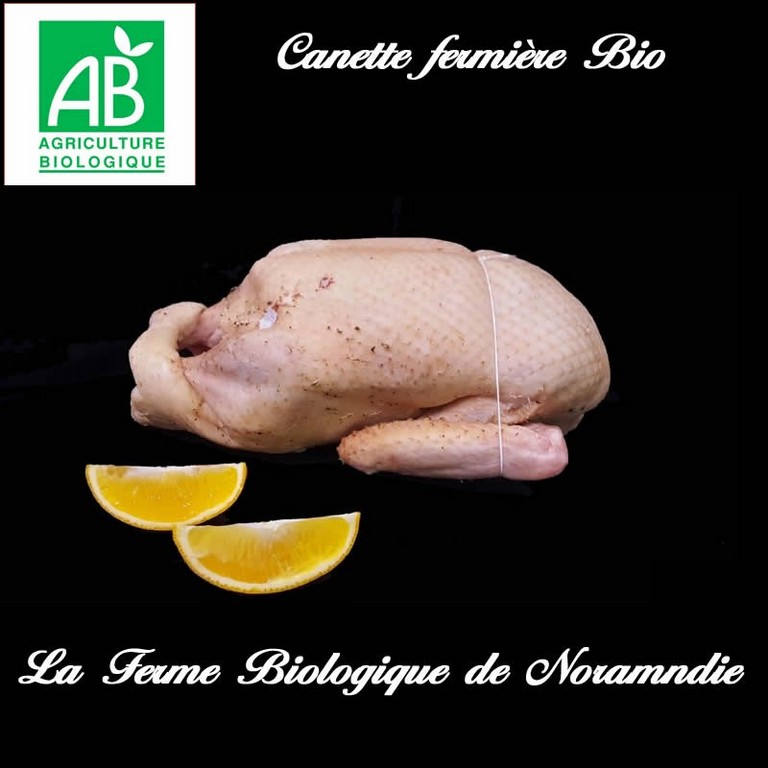 Canette fermière bio découpe morceaux