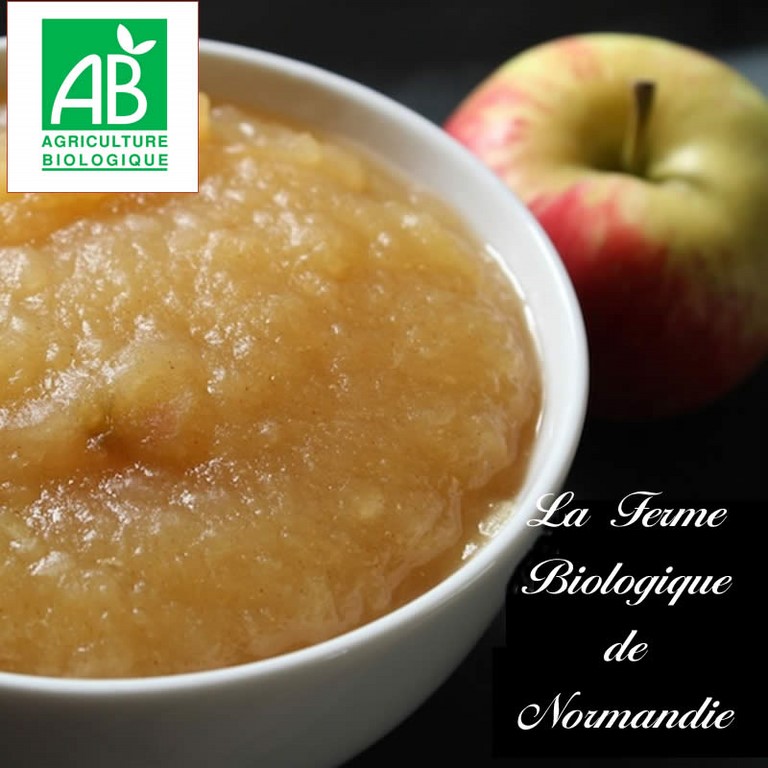 Compote de pommes bio 200g