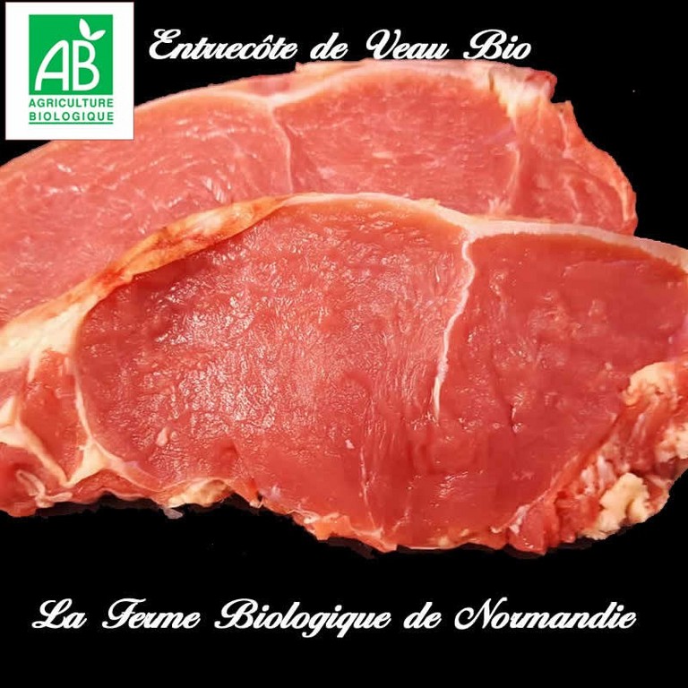 entrecote de veau bio 300g
