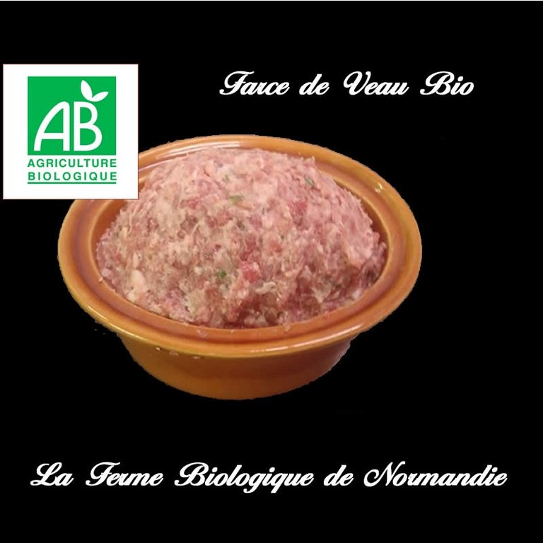 farce de veau bio 400g