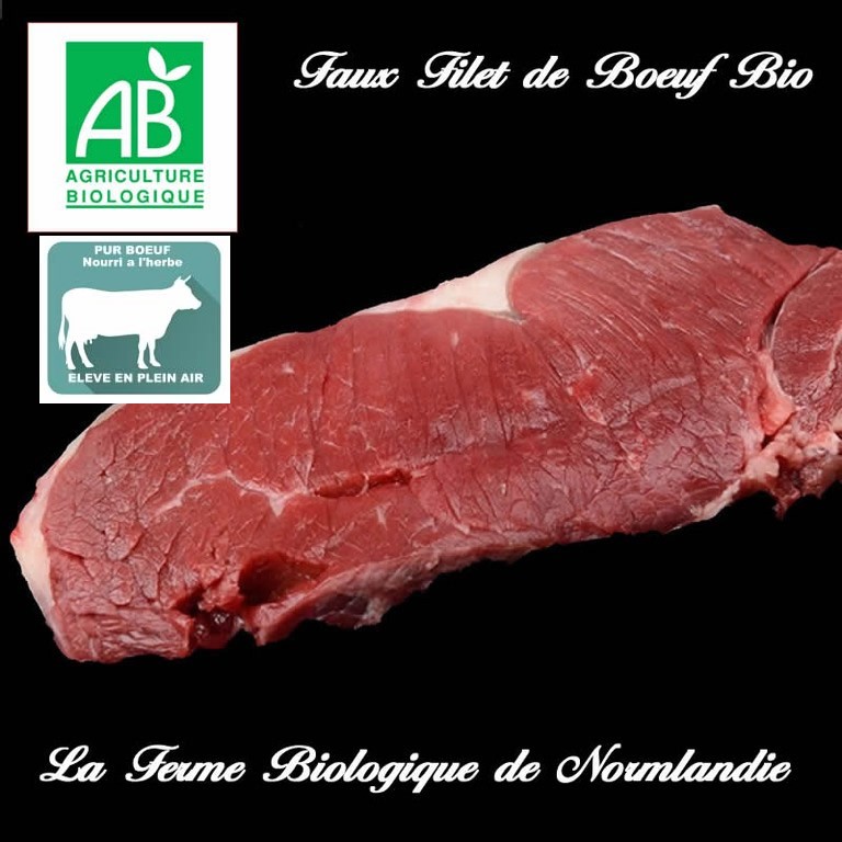 Faux filet de boeuf bio 300g