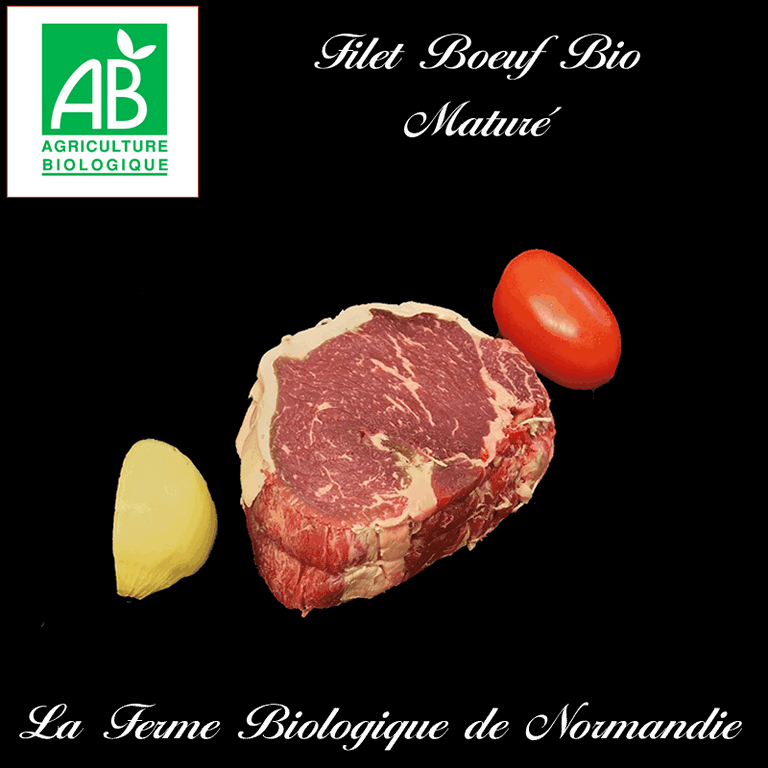 Filet de boeuf bio maturé