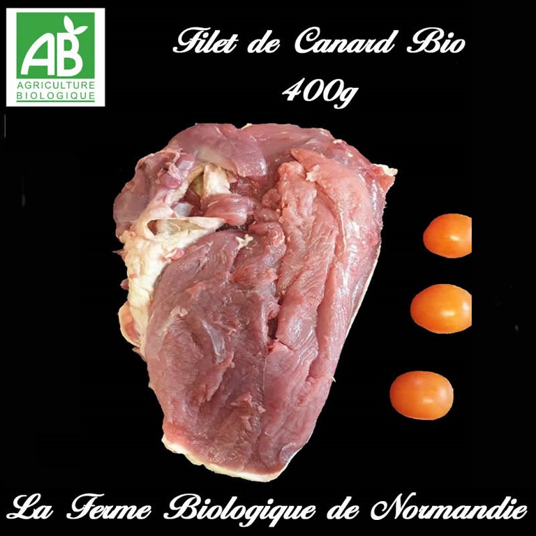 Filet de canard fermier bio 200g