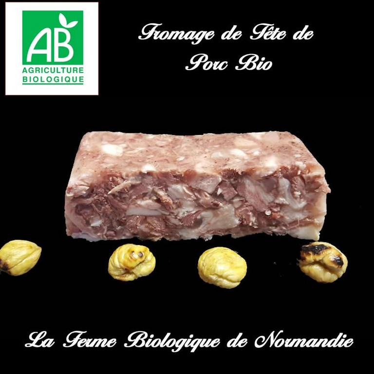 Fromage de tête de porc bio