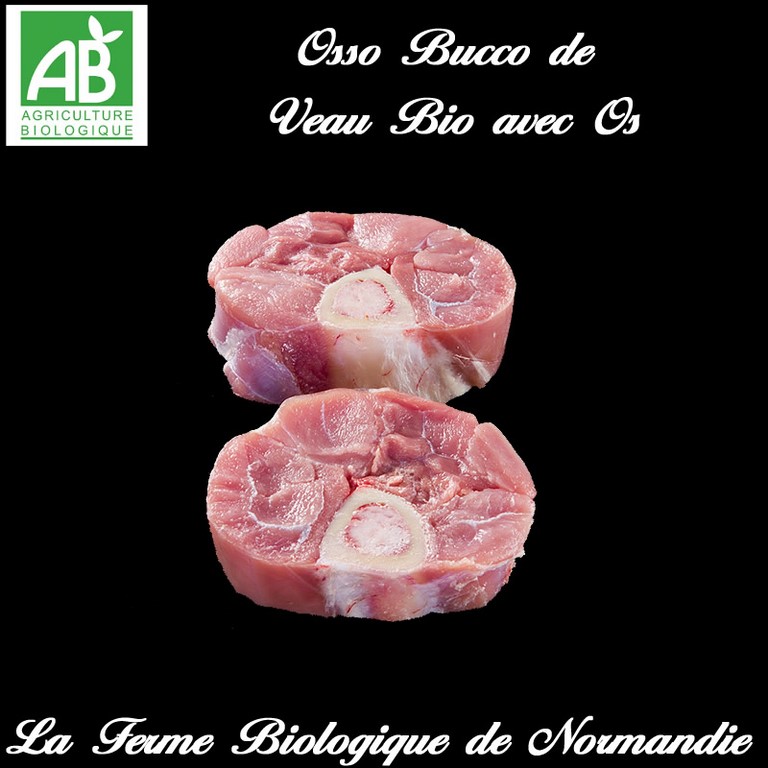 Osso bucco veau bio sans os 600g