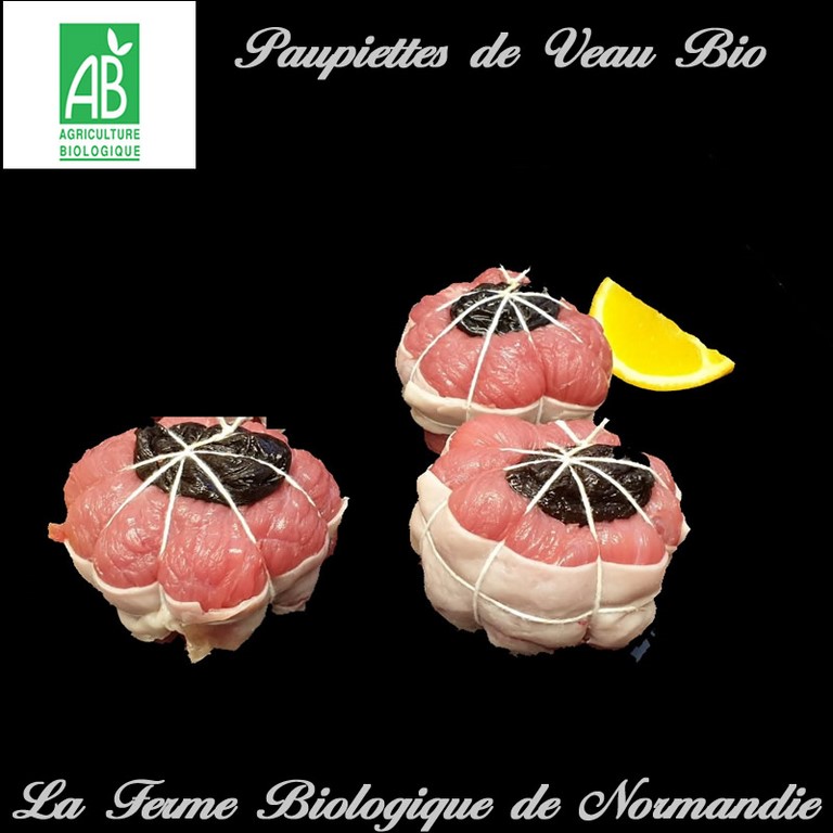 Paupiettes de veau bio 450g