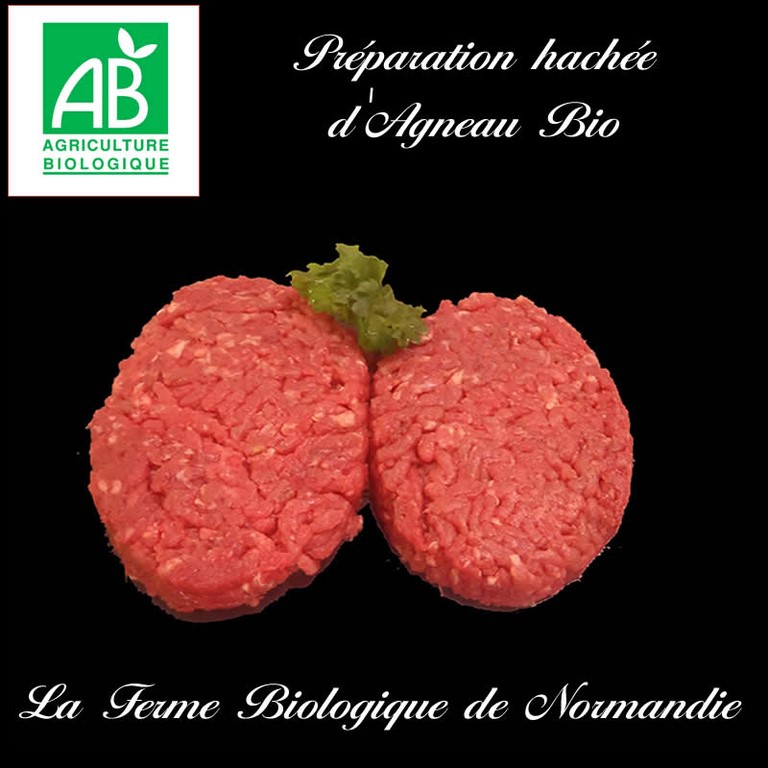 preparation hachée d'agneau bio