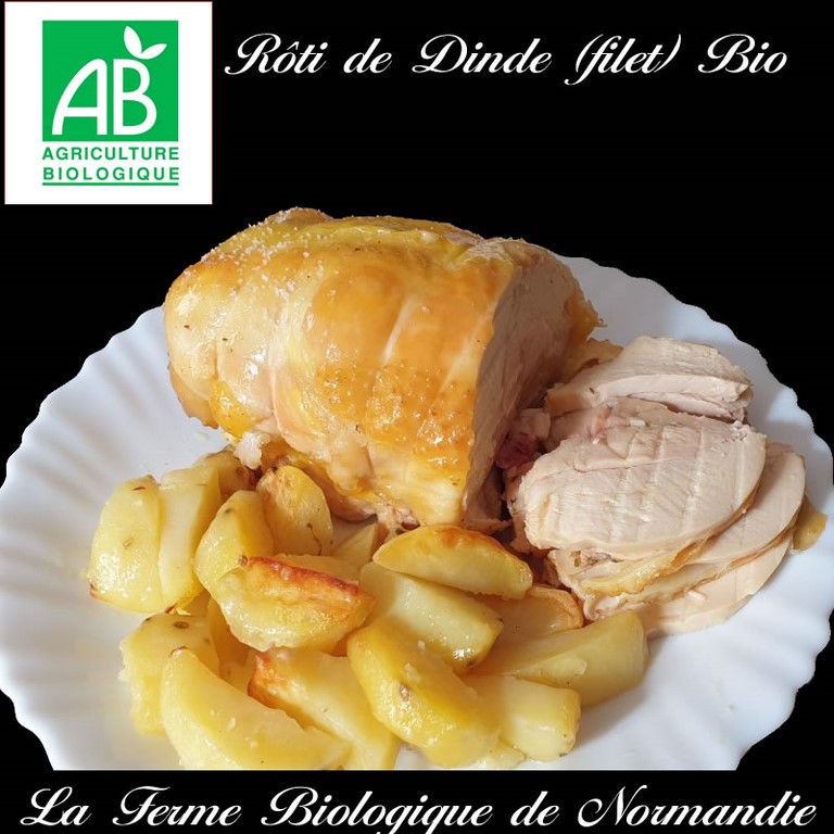 Roti de dinde bio  (filet) 