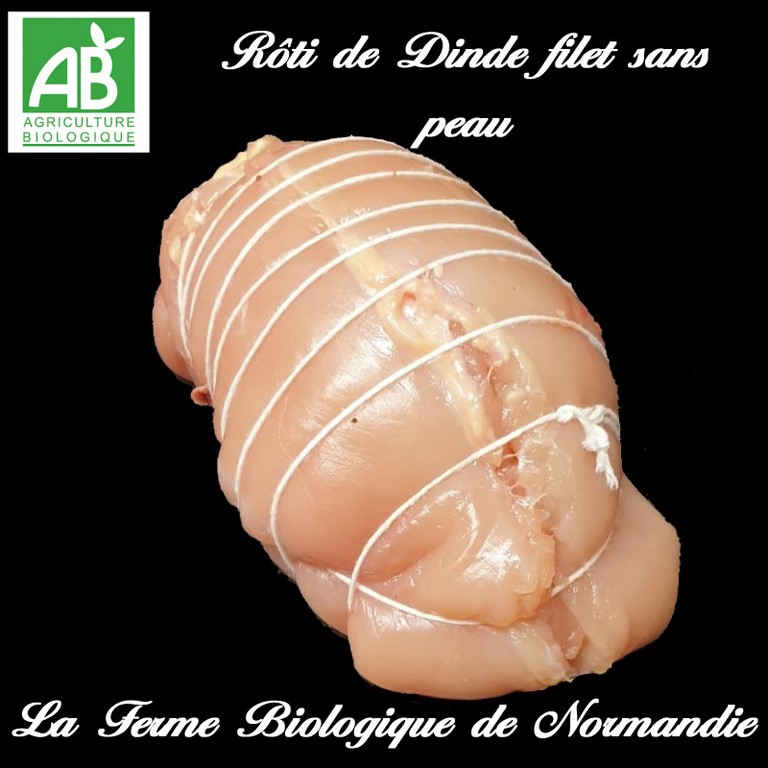 Roti de dinde bio  (filet) 