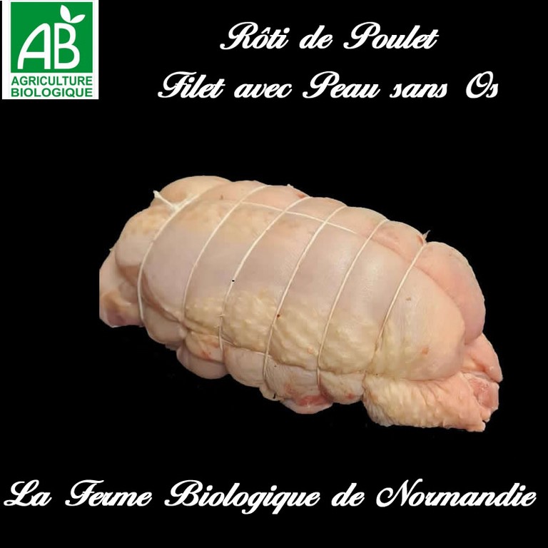 Roti de Poulet  bio  (cuisse)