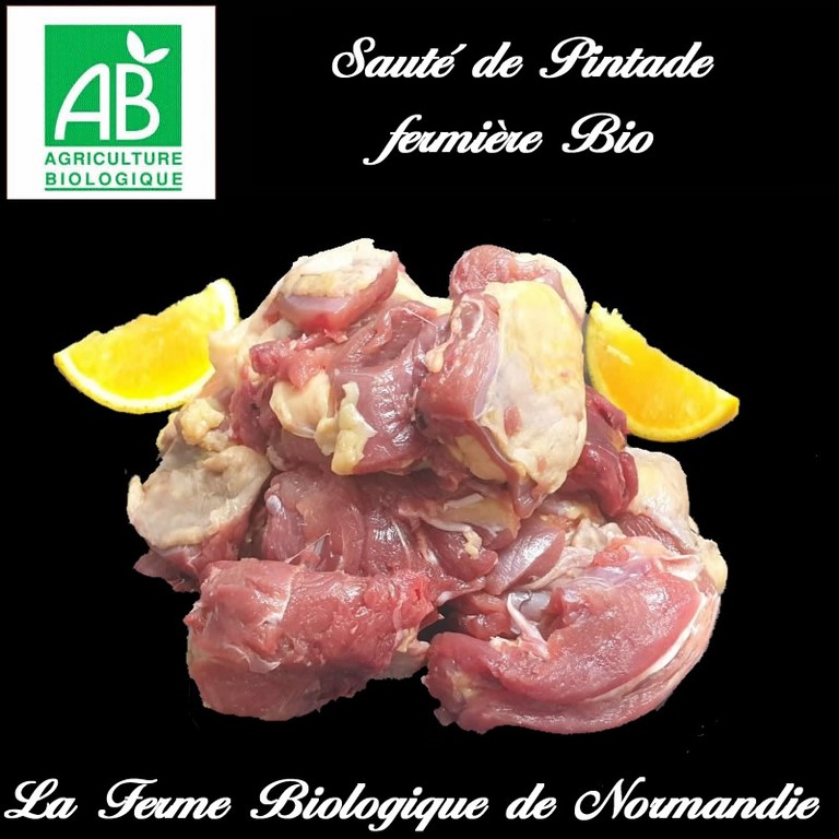 Sauté de pintade bio