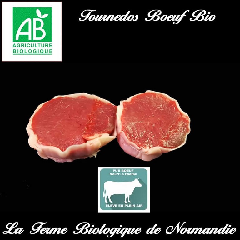 Tournedos boeuf bio race limousine 400g