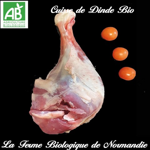 Cuisse de dinde fermière bio