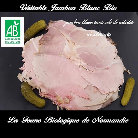 jambon blanc cuit au torchon a l'ancienne.