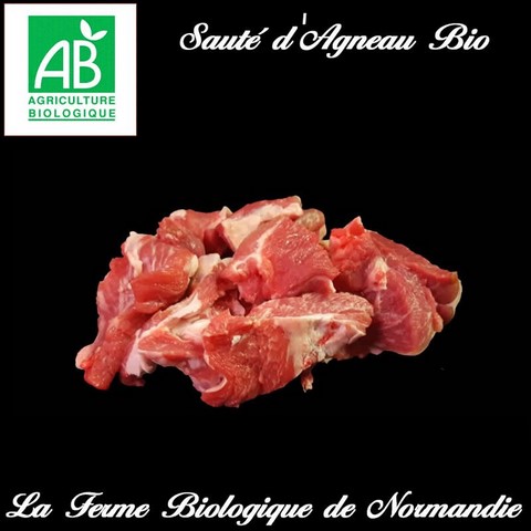 sauté d'agneau fermier bio