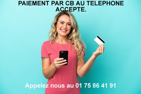 Paiement par Carte bancaire au téléphone