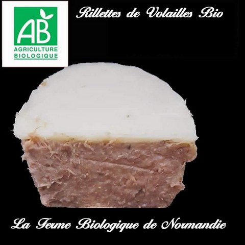 Rillettes de volailles bio