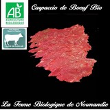 Carpaccio de boeuf bio