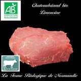 Chateaubriand boeuf bio 400g race limousine