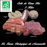 Colis de viande de veau bio 3 kilos