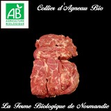 Collier d'agneau bio 500g Collier d'agneau bio 500g