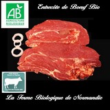 Entrecote de boeuf bio basse cote 400g