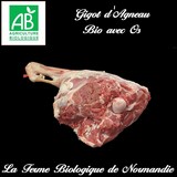 Gigot d'agneau bio avec os