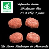 preparation hachée d'agneau bio