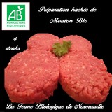 Préparation hachée mouton bio 500g