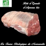 Roti sans os épaule d'agneau bio