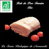Rôti de porc fermier bio Roti de porc fermier bio