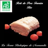 Roti de  porc fermier bio 