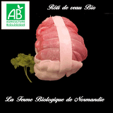 Roti de veau bio 900g cotes découvertes