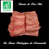 Travers de porc fermier bio 500g